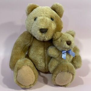 Mothers Day Hallmark Bear Plush Bearnadette Cuddlesworth & Baby Fuzzmore Vintage